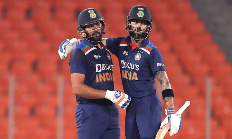 Cricket Image for Virat Kohli And Rohit Sharma Present In Top Three In Icc Latest Odi Rankings