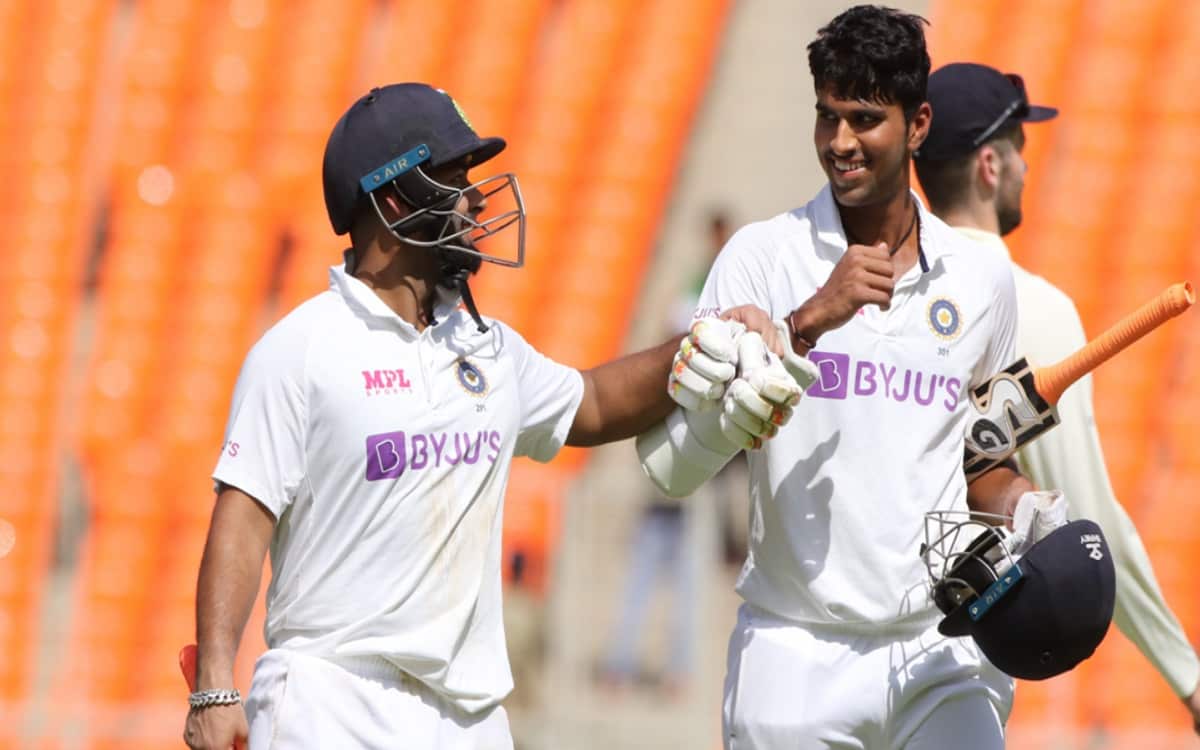 Didn't Know How To React: Washington Sundar On Rishabh Pant's Reverse Sweep Didn't Know How To React: Washington Sundar On Rishabh Pant's Reverse Sweep