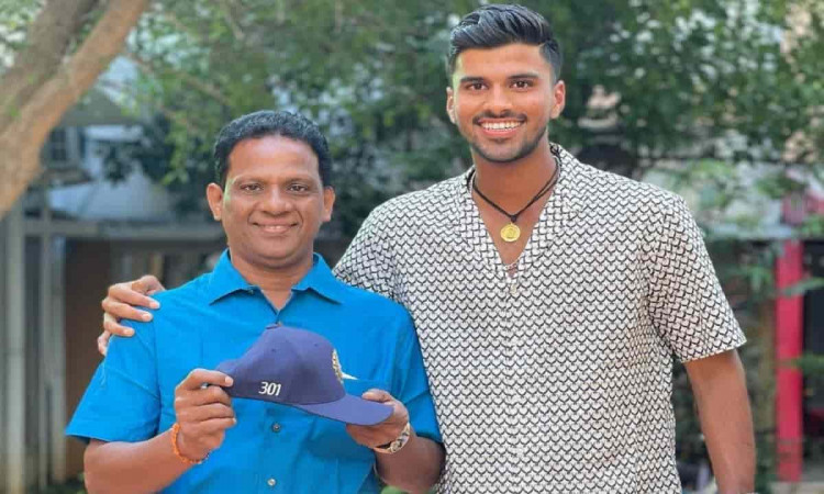 Washington Sundar's father makes perfect 'separation' for son for his upcoming cricket tours