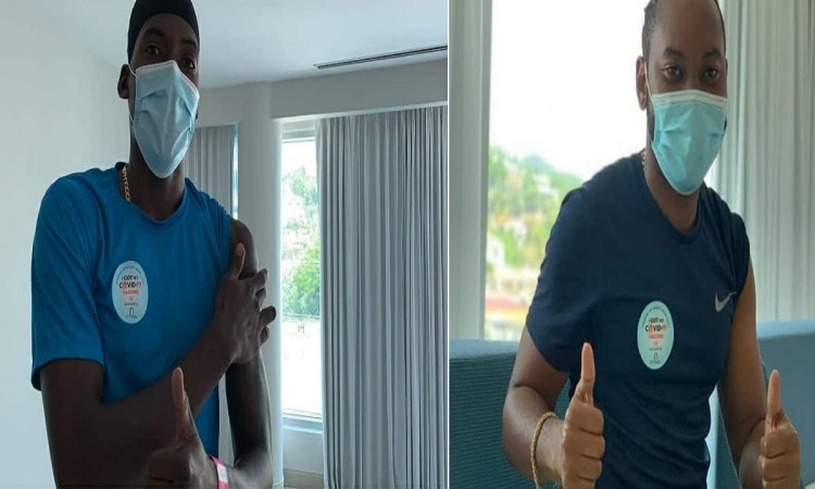 West Indies players and Support Staff took the vaccine dose in the battle against Corona