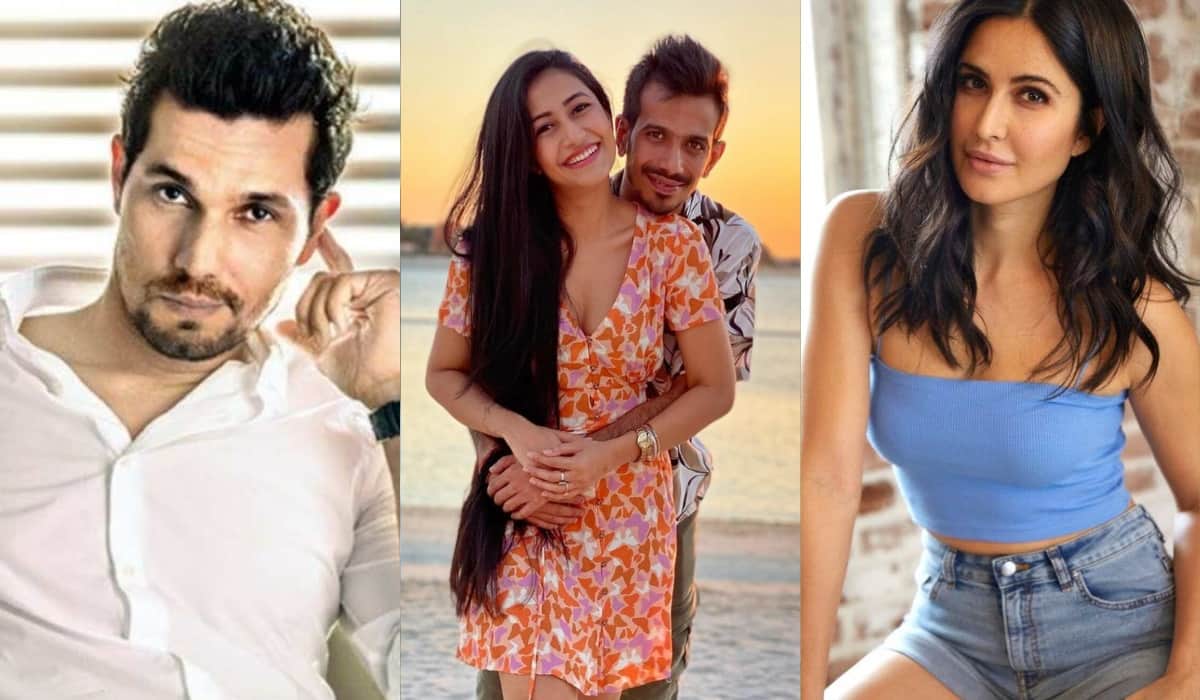 Chahal and Dhanashree Verma Chahal Wants Randeep Hooda to play him and Katrina to Play Dhanashree in their biopic