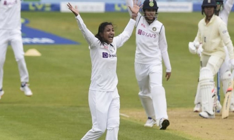 ENGW vs INDW - Sneh Rana becomes first Indian women's cricketer to achieve huge Test feat with brill