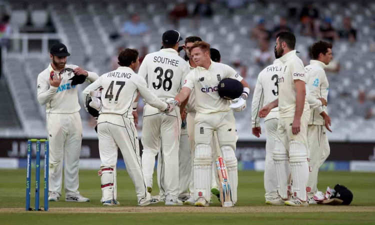 Cricket Image for ENG vs NZ: इंग्लैंड और न्यूजीलैंड के बीच पहला टेस्ट मैच हुआ ड्रॉ, सिब्ले ने ठोका न