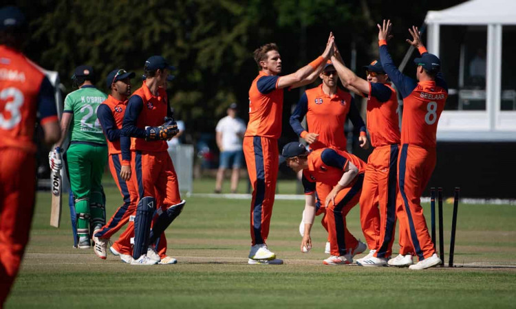 Cricket Image for IRE vs NED: नीदरलैंड ने आयरलैंड को तीसरे वनडे में 4 विकेट से हराकर जीती सीरीज, ये 
