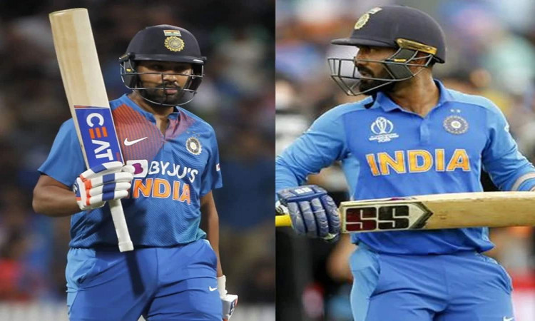 Rohit Sharma’s first-ever international fifty was with my bat, Says Dinesh Karthik