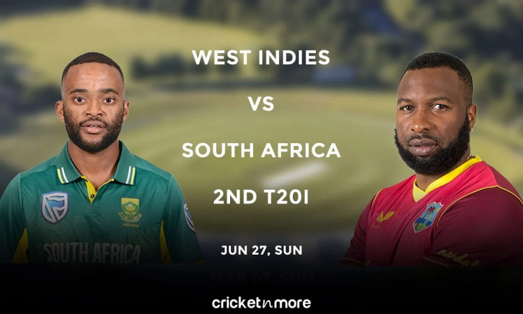 West Indies vs South Africa, 2nd T20I – Prediction, Fantasy XI Tips & Probable XI