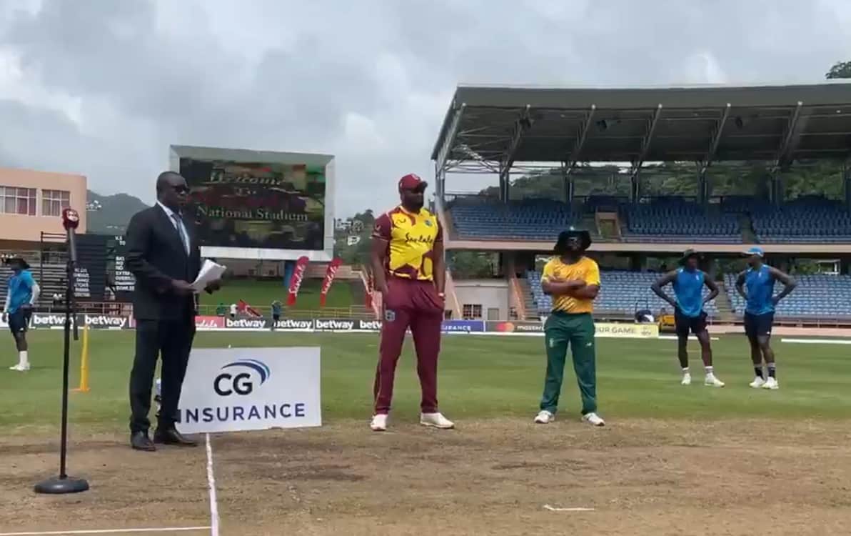 West Indies opt to bowl first against South africa in 1st T20I West Indies opt to bowl first against South africa in 1st T20I