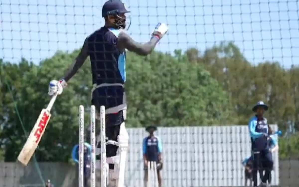 WTC फाइनल की तैयारी में जुटे कप्तान कोहली, नेट्स में किया जमकर अभ्यास Captain virat Kohli preparing for WTC final and practiced fiercely in the nets