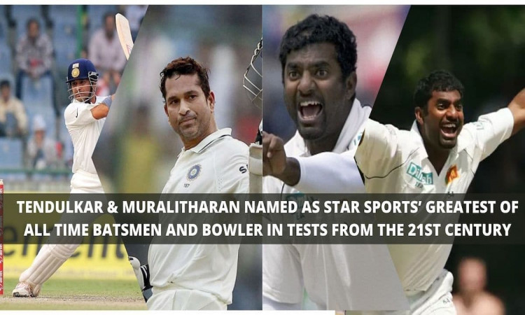 Cricket Image for Cricketing Jury Picks Sachin Tendulkar And Muttiah Muralitharan As 21st Century ‘G