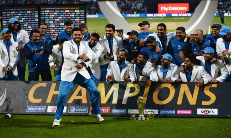 #Onthisday: India won the ICC Champions Trophy against England