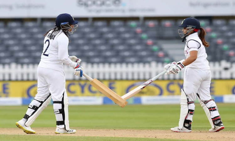 Cricket Image for ENG W v IND W: Sneh Rana, Shafali Verma Star In India's Fighting Draw Against Engl