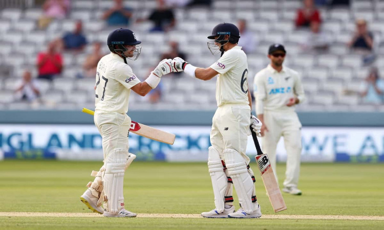 Cricket Image for ENG vs NZ, 1st Test: England Reach 111/2 At End Of Day 2 After Conway Hits Double 