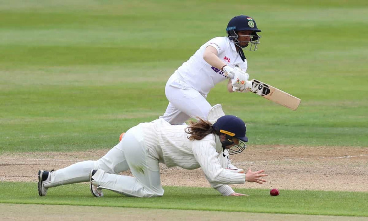 Cricket Image for ENGW vs INDW: Indian Women 83/1 In 2nd Innings As Rain Forces Early End To 3rd Day