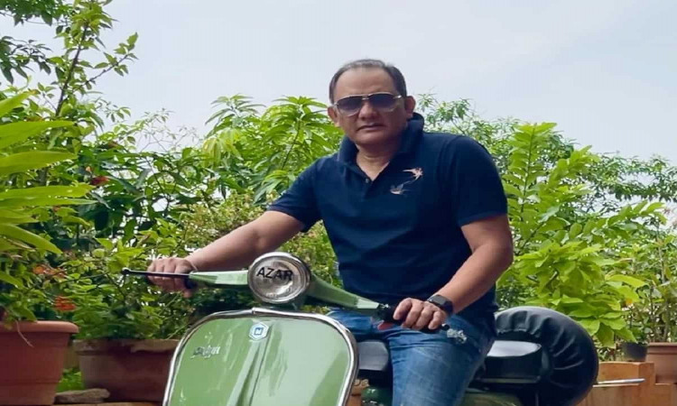 Cricket Image for 'Acknowledgment Of My Talent': Mohammad Azharuddin Posts Photos Of Old Scooter 