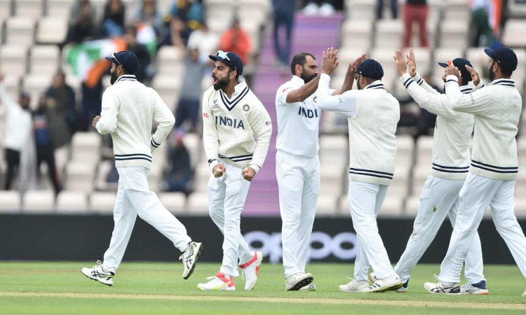 Cricket Image for WTC Final: Mohammed Shami Strikes As India Rock New Zealand In World Test Final
