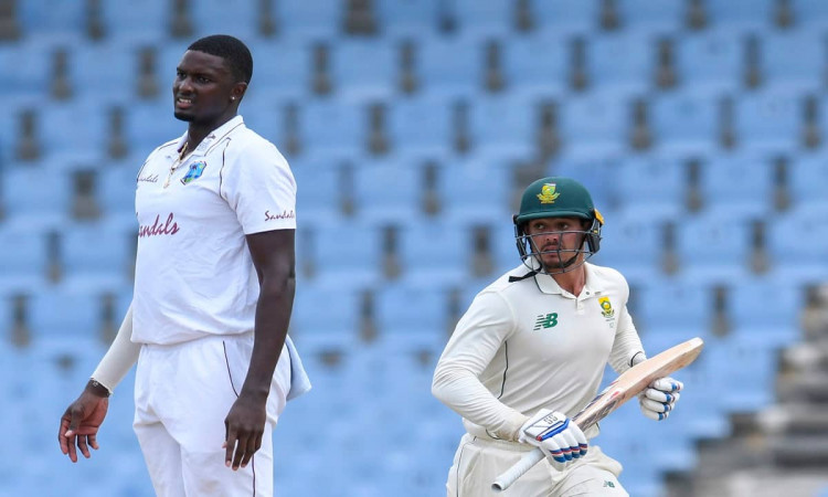 Cricket Image for WI vs SA: Quinton De Kock helps South Africa build lead over West Indies