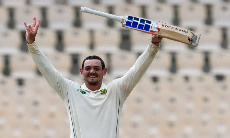 Quinton de Kock came to the rescue of Rhino after dedicating his century against West Indies