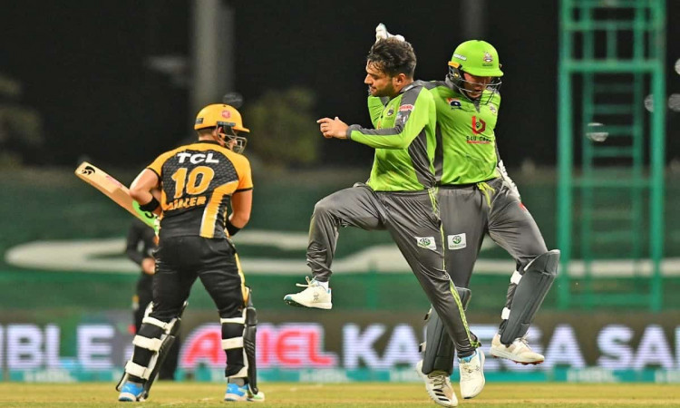 Cricket Image for PSL 2021: Rashid Khan's Fifer Helps Lahore Qalandars Beat Peshawar Zalmi By 10 Run