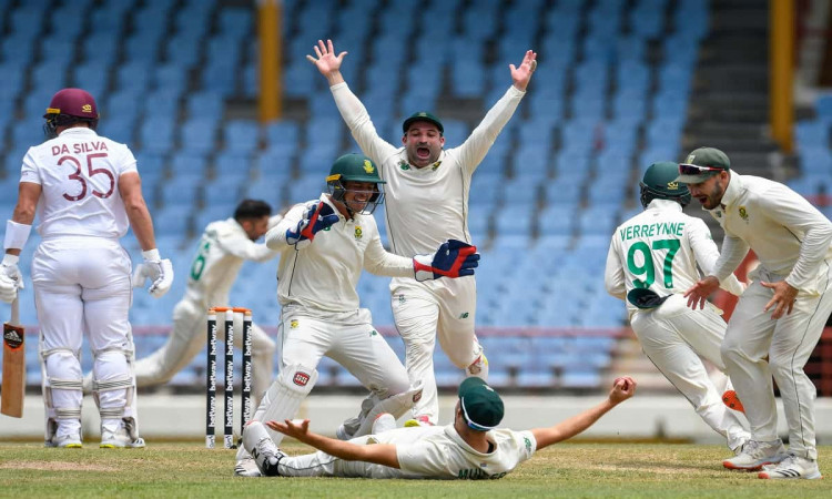 Cricket Image for South Africa Beat West Indies By 158 Runs In 2nd Test, Clinch Series 2-0