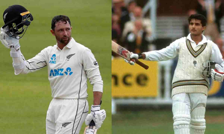 Cricket Image for The Astounding Similarities Between NZ's Devon Conway And India's Sourav Ganguly