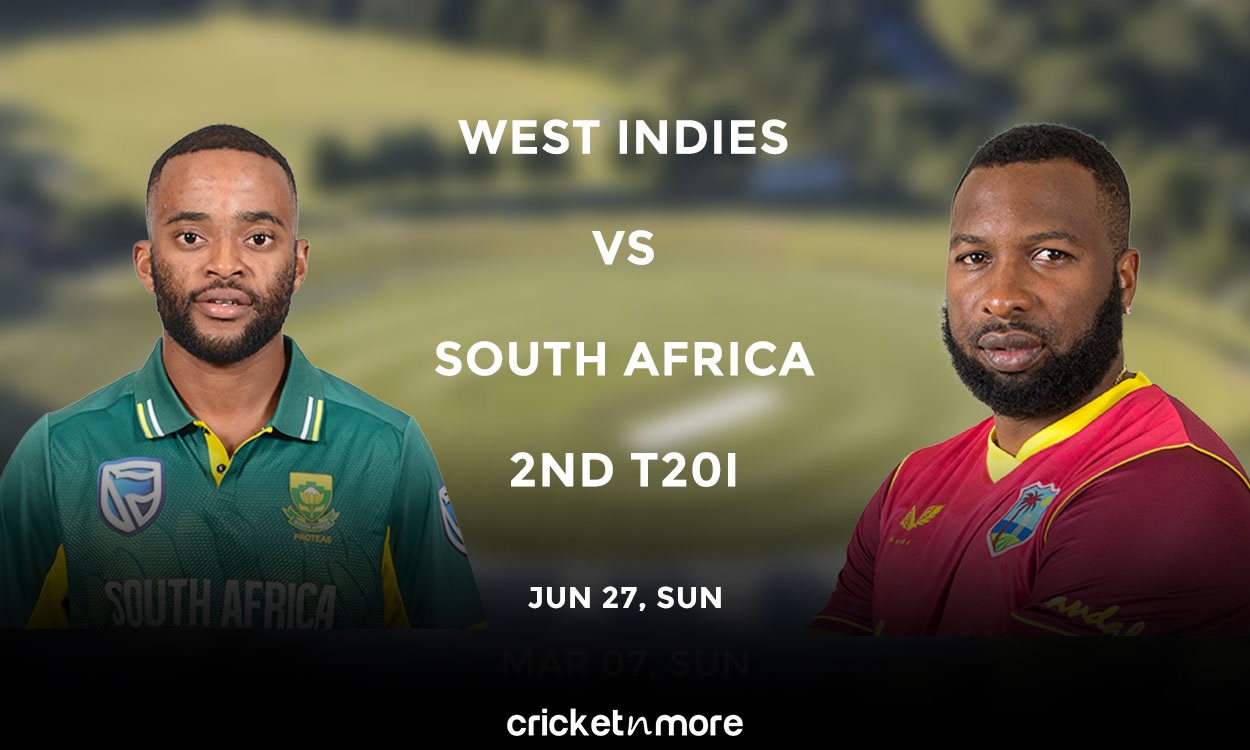 West Indies vs South Africa, 2nd T20I Prediction, Fantasy XI Tips