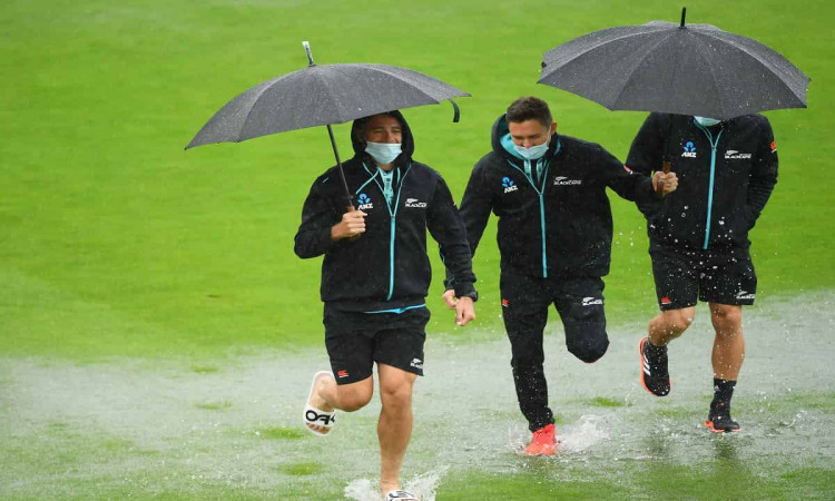 Cricket Image for World Test Championship Final Starts With Washed Out First Day