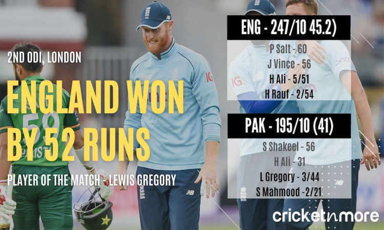 England vs Pakistan Lords ODI
