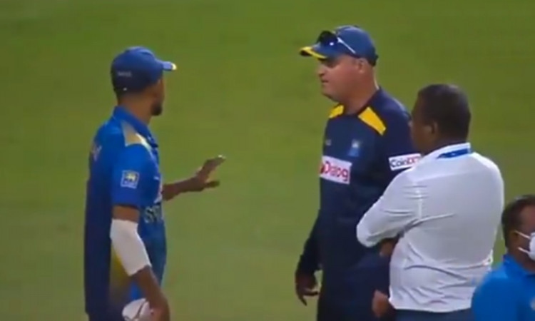 Cricket Image for Mickey Arthur Conversation With Dasun Shanaka After Sri Lanka Lost