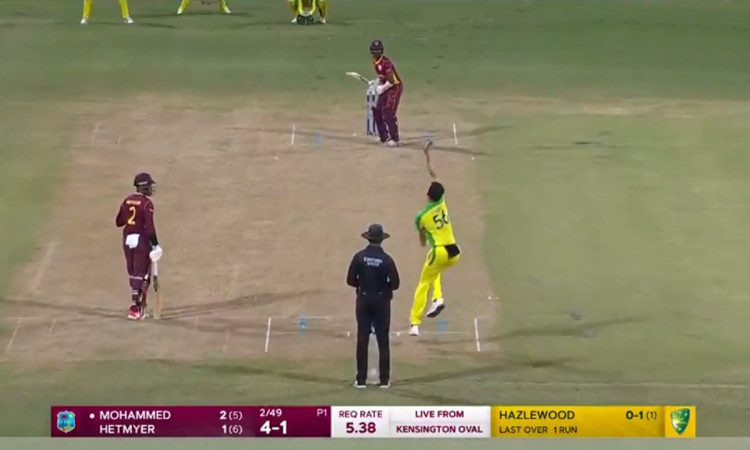 Cricket Image for Mitchell Starc Bowled Mohammed With A Beautiful Delivery Watch Video