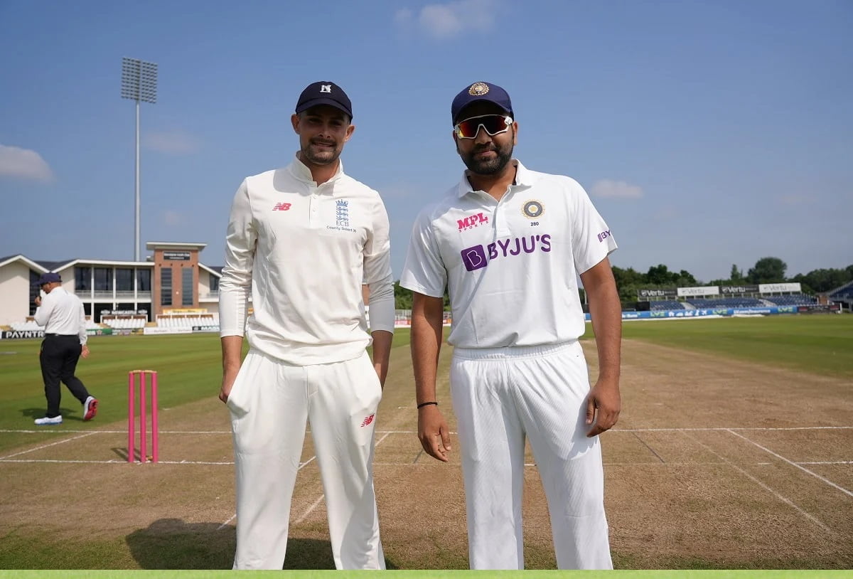 Playing X1 of Indian team in the practice match against England Playing X1 of Indian team in the practice match against England