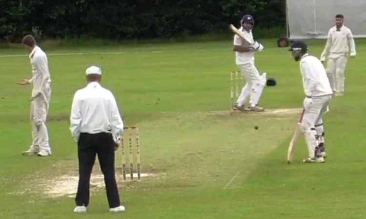 Cricket Image for Sarthak Kohli Embarrassing Runout In The History Of The Cricket Watch Video