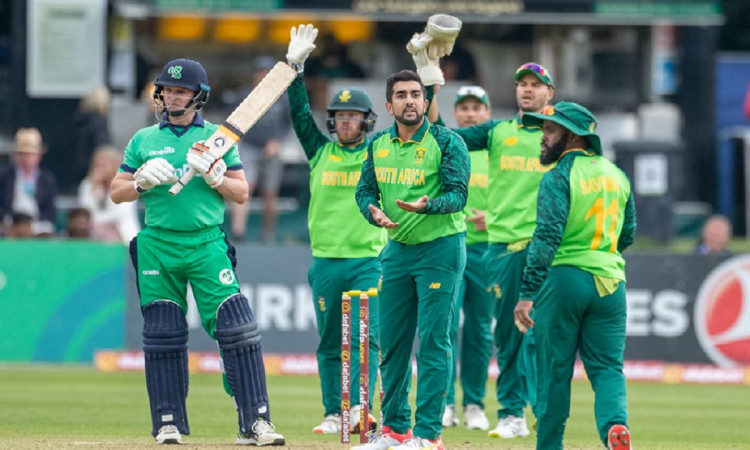  South Africa have won the toss and opt to bowl in second odi against Ireland