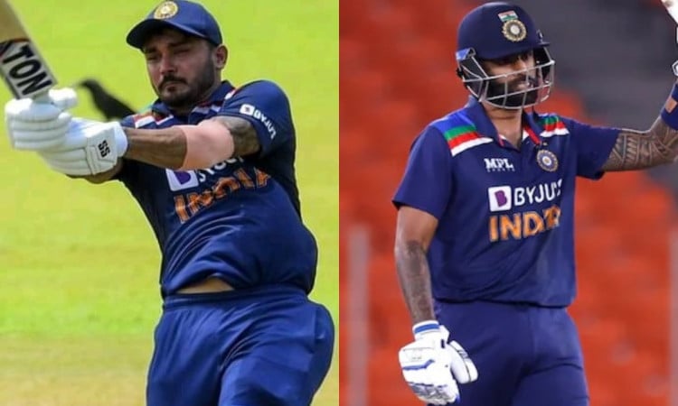 Cricket Image for India tour of Sri Lanka: भुवनेश्वर की टीम ने धवन की टीम को हराया, सूर्यकुमार यादव 