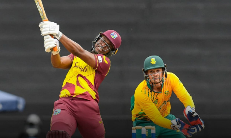  West Indies become the first team to hit 50+ sixes in a T20I bilateral series
