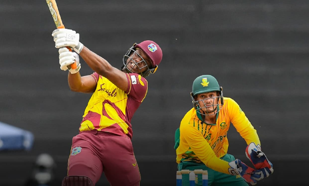 West Indies become the first team to hit 50+ sixes in a T20I bilateral series West Indies become the first team to hit 50+ sixes in a T20I bilateral series