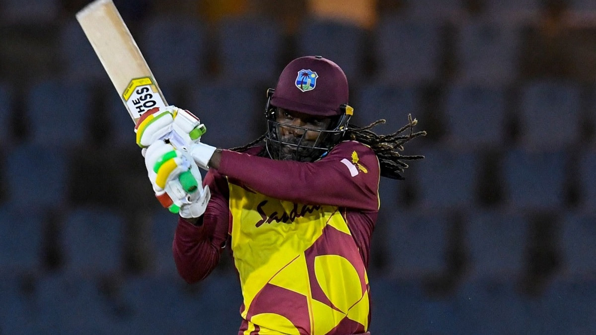 Cricket Image for Chris Gayle Powers West Indies To 6 Wicket Win Over Australia In 3rd T20I
