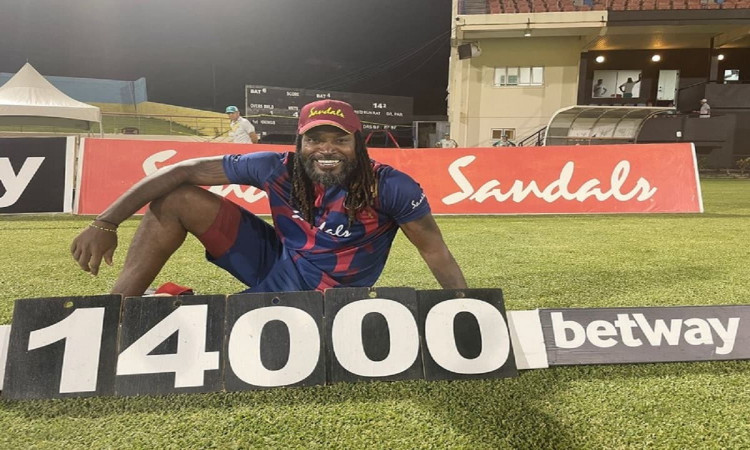 Cricket Image for Chris Gayle Targets 15000 T20 Runs After Crossing 14k Milestone 