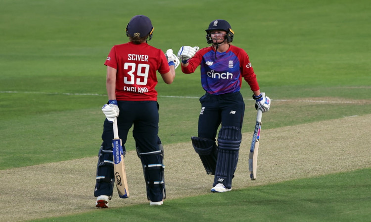 Cricket Image for Danielle Wyatt Overcomes Mandhana's 70 To Power England To T20I Series Win
