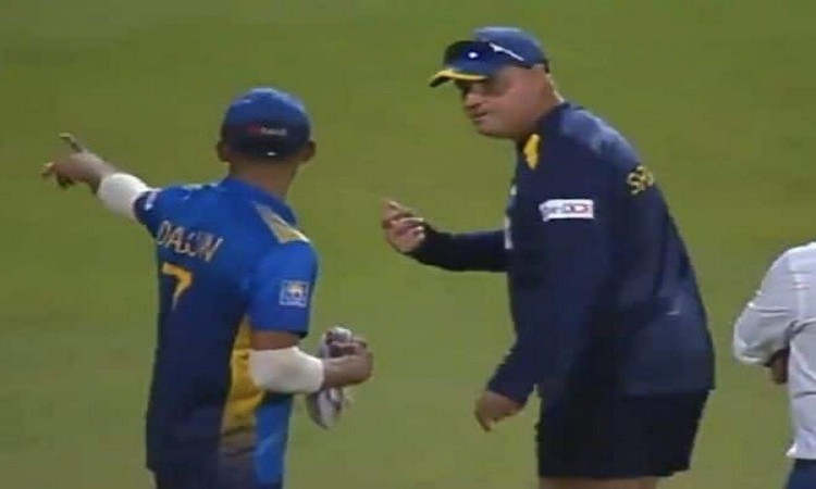 Lanka coach Arthur and captain Shanaka involved in heated dialogue after loss