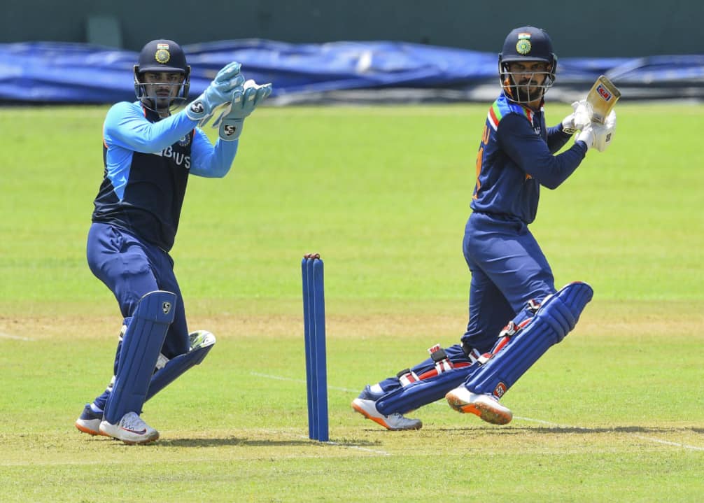 India’s intra-squad practice match ahead of the Sri Lanka series India’s intra-squad practice match ahead of the Sri Lanka series