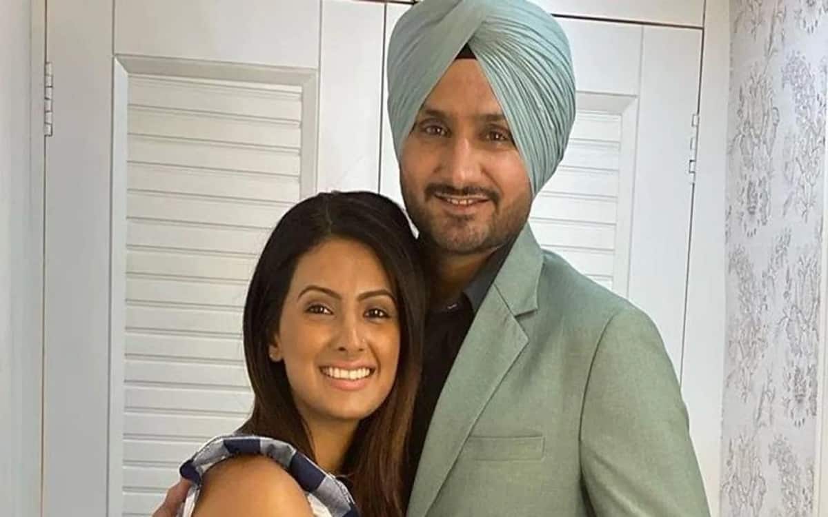 Cricket Image for Harbhajan Singh, Geeta Basra Blessed With A Boy