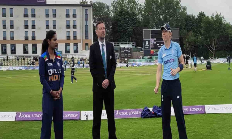 Cricket Image for Indian Womens Team Won The Toss And Decided To Bowl Against England See Playing El