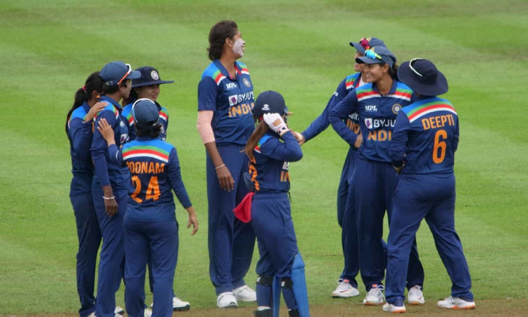 Cricket Image for Indian Womens Team Has A Strong Hold On Third Odi England Were Bundled Out For 219