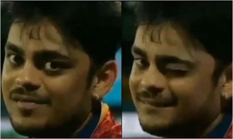Cricket Image for VIDEO : लाइव मैच में कैद हुआ ईशान किशन का आंख-मटक्का, फैंस बोले- 'कोई लड़की देख ली