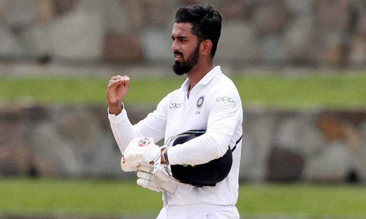 Cricket Image for KL Rahul Ready To Don Wicket-Keeping Gloves During Practice Match
