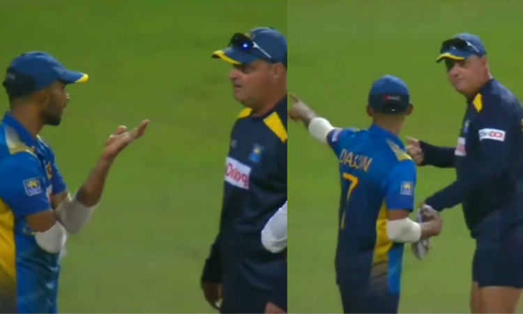 Cricket Image for Mickey Arthur, Dasun Shanaka Involved In Heated Argument After Sri Lanka's Loss Ag