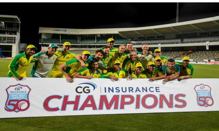 Cricket Image for Australia Beat West Indies By 6 Wickets, Clinch ODI Series 2-1