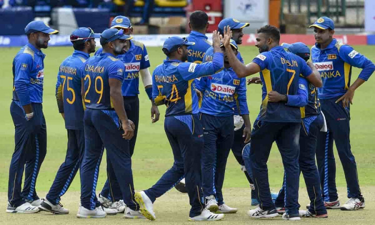 Cricket Image for SL vs IND: India Trip On Sri Lankan Spinners, Get Bowled Out For 225