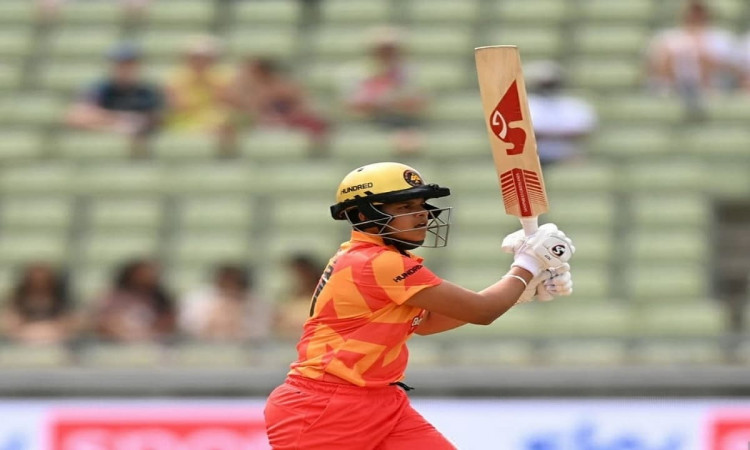 Cricket Image for The Hundred: Shafali Verma Scores 22 But Smriti Mandhana's Team Prevails