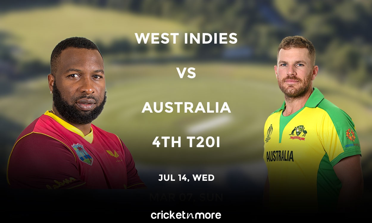Cricket Image for West Indies vs Australia, 4th T20I – Match Prediction, Fantasy XI Tips & Probable 